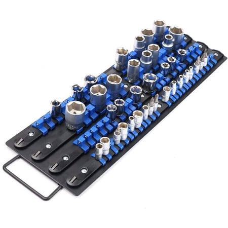 Socket Organizer, Portable Socket Organizer Tray 26 x 1/4
