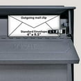 thumbnail image 5 of Mail Boss 7171 Townhouse, Granite Security Vertical Wall Mount Mailbox with Lock and Key for Home, 5 of 5