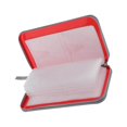 thumbnail image 1 of 80 Disc CD Wallet DVD Case Storage Holder Bag Carry Protector Plastic Red, 1 of 8