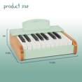 thumbnail image 2 of Piano de madera WOODENFUN de 18 teclas digitales para niños de 3 años y más, 2 of 6