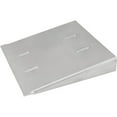 thumbnail image 2 of Speedway Motors Aluminum Scale Ramps Set of 4 for 2.5 Inch Pads, 15 x 15 x 2.5 Inches, Lightweight Braced Design for Accurate Vehicle Weighing, Suspension Bind Relief, 2 of 6