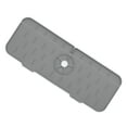 thumbnail image 1 of Faucet Absorbent Mat, Drainage Design Countertop Guard Faucet Water Catcher Washable  For RV For Kitchen 61x14cm Gray, 1 of 8