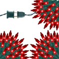 thumbnail image 1 of Juego de 3 juegos de guirnaldas de luces rojas Christmas Lights LJLNION, 150 unidades, 10 m, 1 of 7
