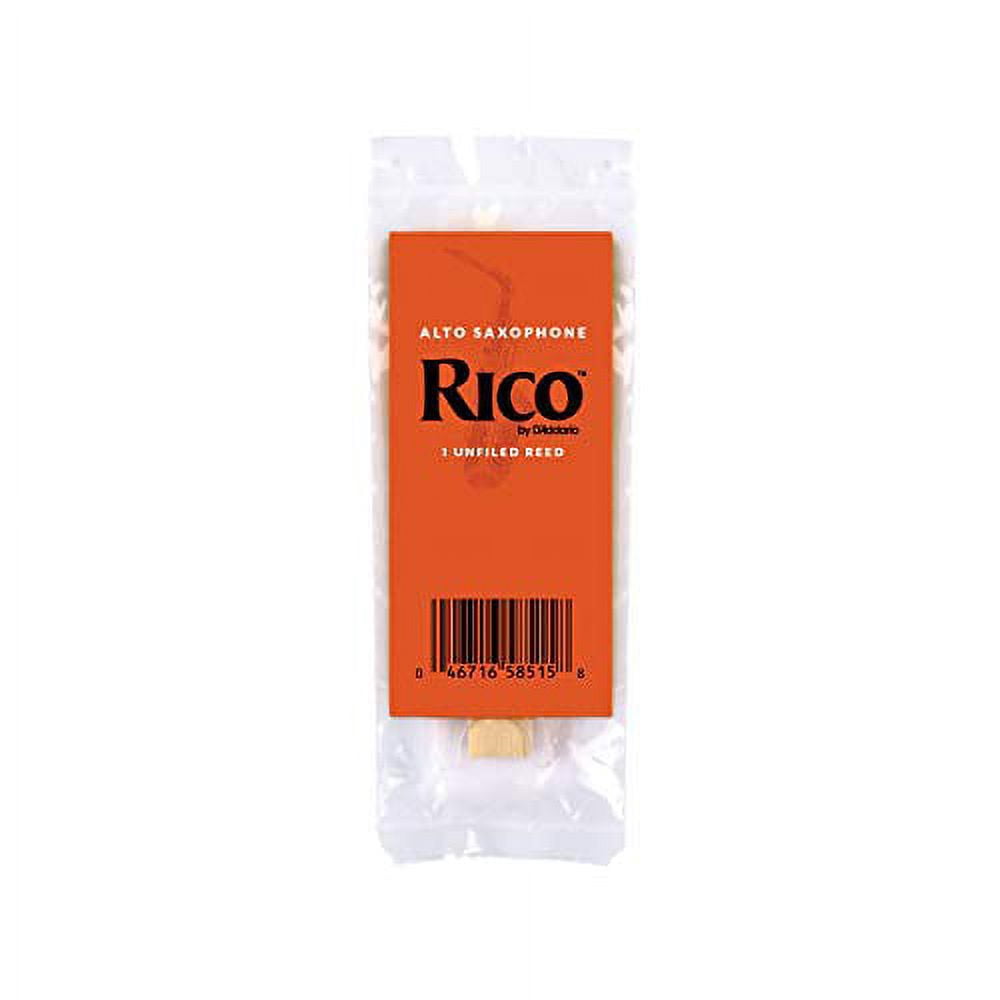 Rico by D'Addario Alto Saxophone Reeds, Strength 2.0, 50-pack