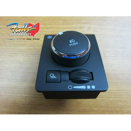 Oem Dashboard - 2013 - 2019 RAM 1500-5500 Dashboard Instrument Panel Headlamp Switch MOPAR OEM