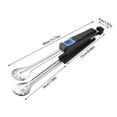 thumbnail image 3 of Digital Display Stainless Steel BBQ Grill Tongs with Temperature Function for Outdoor Kitchen Cooking and Barbecue Use, 3 of 9