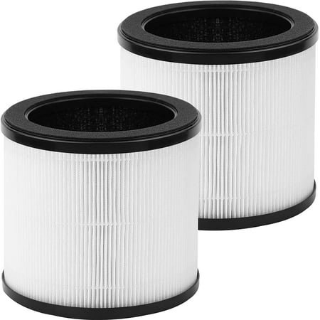 

VACUSHOP 2 Packs HAP360W True HEPA Filter Replacement Compatible with Holmes 360 Air Purifier HAP360W and Bionaire BAP0041UVWH 360° Air Purifier