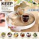 thumbnail image 4 of 10 tazas de café espresso de vidrio de borosilicato con aislamiento térmico de doble pared transparente para capuchino de 2.7 oz, 4 of 4
