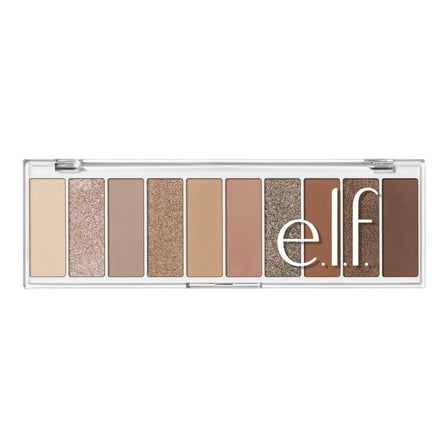 e.l.f. Perfect 10 Eyeshadow Palette, Keep It Ethereal, 0.42oz