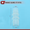 thumbnail image 4 of Unique Bargains Plastic Hose Barb Fitting 9/16" to 5/8" Hose ID Connectors Aquarium Plastic Clear 5 Pcs, 4 of 7