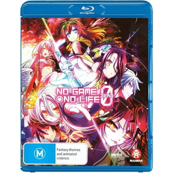 No Game No Life: Zero (2017) ( NÃ´gÃªmu nÃ´raifu: Zero ) [ Blu-Ray, Reg.A/B/C Import - Australia ]