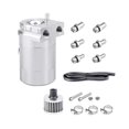 thumbnail image 1 of fastboy Sturdy And Durable Oil Catch Tank Can Wide Application For All Cars Universal silver, 1 of 6