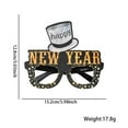thumbnail image 1 of Tignapoo 2025 New Year Party Glasses - Black & Gold Photo Prop for Festive Celebrations, Lightweight & Comfortable Design, Perfect for All Ages!, 1 of 6