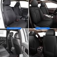 thumbnail image 7 of AOMSAZTO Car Seat Cover for Nissan Juke 2011-2017 Faux Leather Waterproof Seat Covers Automotive Seat Protectors Cushions(2 Front Seat,Black), 7 of 7