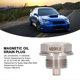 thumbnail image 4 of 2pcs Magnetic Oil Drain Plug M20x1.5mm Stainless Steel 32103KA000 Replacement for Subaru Forester Impreza Outback, 4 of 5