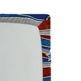 thumbnail image 3 of Ambesonne United States Fitted Sheet 2 Pcs Set, Abstract USA Flag, California King, Red Blue and White, 3 of 3
