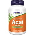 thumbnail image 1 of Vitamina NOW Acai 500mg 100 cápsulas NOW Acai, 1 of 2