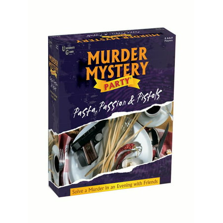 Pasta, Passion & Pistols Murder Mystery Party (Best Murder Mystery Party Games)