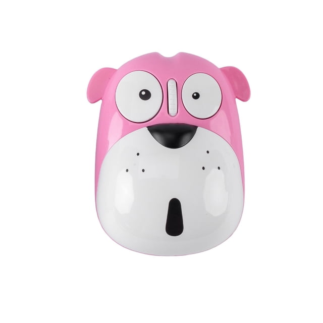 Bunblic Cute Mice Computer Mice Modern Fashion Gift Versatile Compact for Kids Gaming Accessory for PC Work Desktop Travel Pink