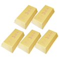 thumbnail image 2 of Airtight Cookie Containers Multi Function Candy Boxes Golden Rectangular Paper Gift Wrapping Box For Christmas Party 5Pcs, 2 of 5