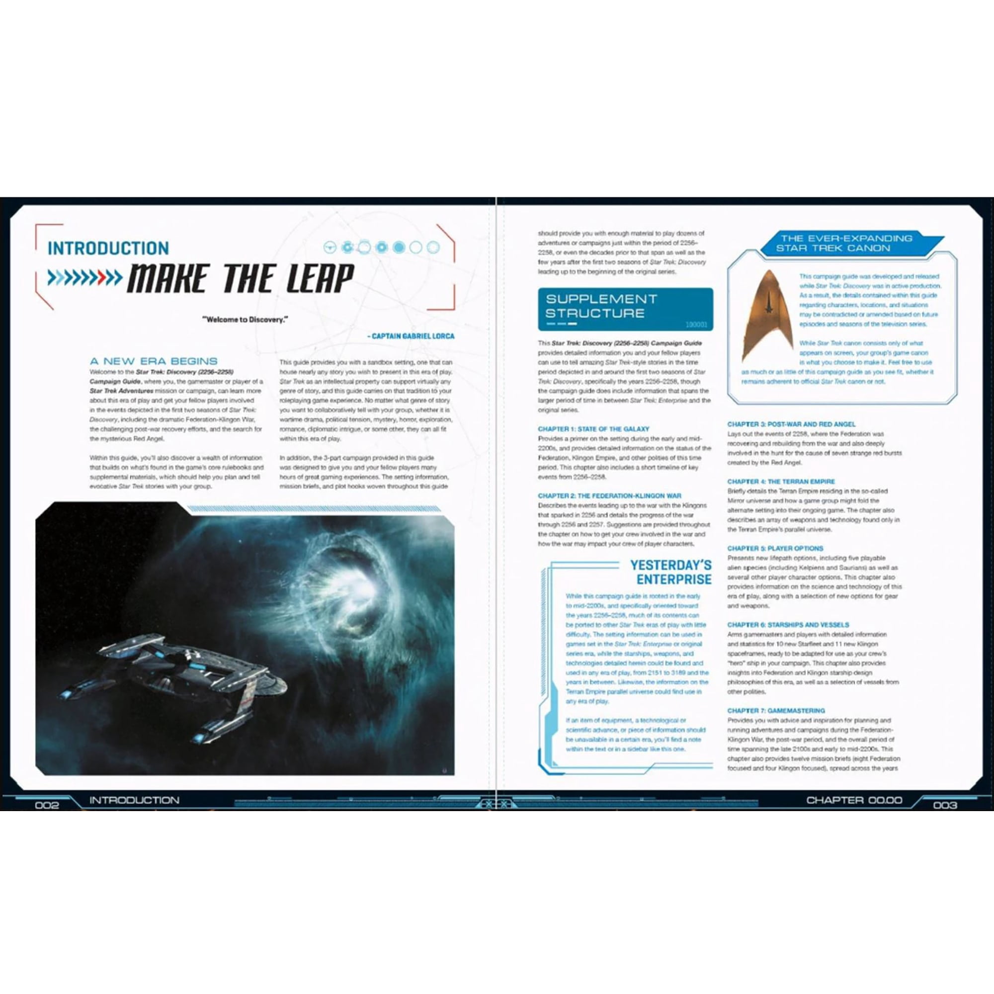 Star Trek Adventures: Collectors Edition Discovery Campaign Guide (2256-2258) - RPG Hardcover Book
