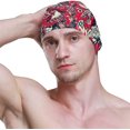 thumbnail image 3 of FYBTO Swimming Cap Snake Rooster Flowers Adult FYBTO Polyester, 3 of 4