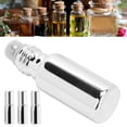 thumbnail image 4 of Roll On Bottles, Perfume Roller Bottle Simple Elegant Safe Eco Friendly Para Hombres Para Mujeres Para Viajes En Casa Para Tienda De Cosméticos ANGGREK Plata, 4 of 8