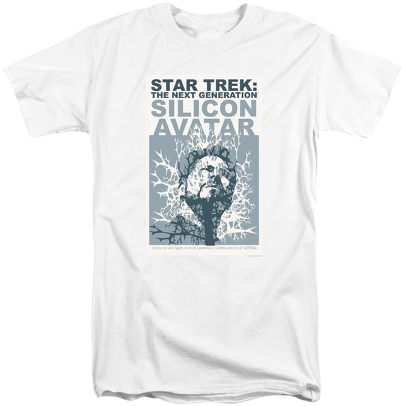 Star Trek Tng Season 5 Episode 4 Adult Tall T-Shirt 18/1 T-Shirt White