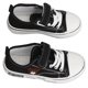 thumbnail image 1 of M Buder Zapatos Casuales de Lona Transpirable con Estampado de Dibujos Animados y Suela Suave para Niños y Niñas, Cierre Gancho y Bucle, Talla 28 (18.0 cm / 7.1 inches), Color Negro, 1 of 9