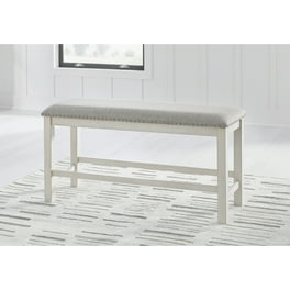 Signature Design by Ashley Tripton Corner Upholstered Dining Bench Walmart