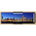 thumbnail image 3 of Chicago City Downtown Urban Skyline Panorama at Dusk with Skyscrapers over Lake Michigan with Clear, Framed Art Print Wall Art by Songquan Deng Sold by Art.Com, 3 of 6