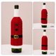 thumbnail image 5 of Decoración navideña para mesa de cena, cubierta navideña para botella de vino, adorno navideño para el hogar, 2 uds., 5 of 5