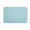thumbnail image 2 of URMAGIC Coral Velvet Memory Foam Stripes Non-slip Absorbent Quick-dry Shower Bath Mat Tub Bathroom Rug Pad Bathroom Mats, 2 of 7
