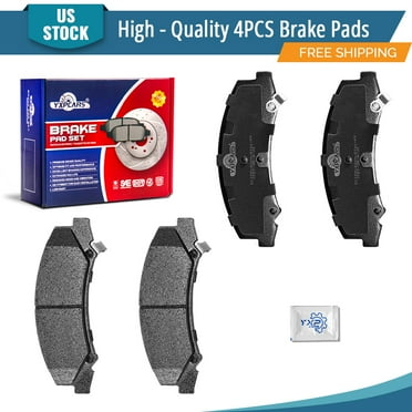 YXPCARS D1159: 4PCS Front Ceramic Brake Pads for Chevrolet Impala Limited/Impala Monte Carlo Buick Lucerne LaCrosse Allure Cadillac DTS