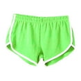 thumbnail image 1 of Pantalones cortos deportivos cómodos para mujer, playa, yoga, gimnasio, atléticos, mini pantalones calientes, Loungewear Verde, 1 of 7