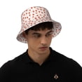 thumbnail image 4 of Cauagu Pastry for Unisex Bucket Hat,Outdoor Summer Beach Fishing Sun Hat Hot Summer Reflective Bucket Hat Fun Outdoor Vacation Hat for Men and Women, 4 of 6