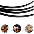 thumbnail image 3 of Minkissy 2pcs Guitar Repair and Maintenance Kit Purfling Strip Black Wood, 3 of 7