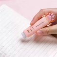 thumbnail image 2 of Kawaii Retractable Eraser Cute Cat Korean Stationery Rubber Drawing Erasers Children's School Supplies Office, 2 of 5