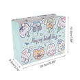 thumbnail image 3 of Unique Bargains Cartoon Rabbit Gift Bags Set of 4 Blue, 3 of 5