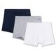 thumbnail image 1 of Sanetta Pantalón corto para Niños Pack de 3 - Pantalón, Calzoncillos, Organic Cotton, 104-176, color sólido Blanco/gris claro/azul oscuro 140 (8-9 Years), 1 of 4