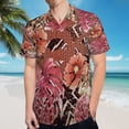 thumbnail image 5 of High Quality Hawaiian Shirts for Men Short Sleeve Aloha Beach Shirt Floral Summer Casual Button Down Shirts Blouses 7ZY6N2, 5 of 7