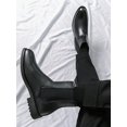 thumbnail image 2 of Men's Chelsea Boots Casual Boots, Comfortable British Style Winter Leather Boots, 2 of 4