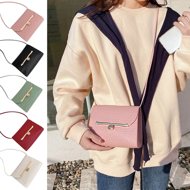 Xihbxyly Bolso Bandolera de Moda para Mujer, Elegante Cartera Cruzada para Móvil, Diseño Ligero y Transpirable, Perfecto para Viajes y Compras, Regalo Ideal para Ella, Tamaño 19 X 13 X 5 Cm.