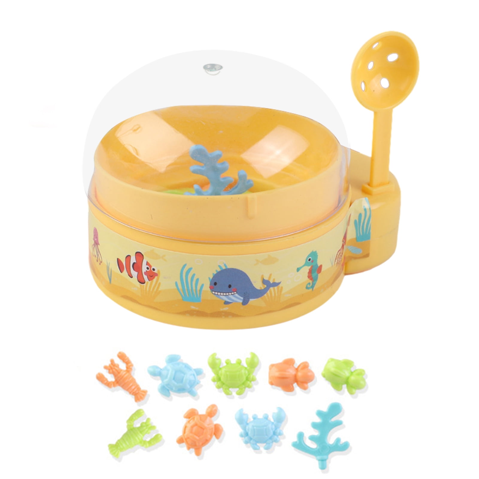 Kids Fishing Toy Interactive Educational Toys Mini Hand Fish Kids Water Games Baby Fishing Game