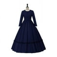 thumbnail image 2 of Women's Victorian Civil War Dress Vintage Historical Dress Southern Belle Ball Gown, 2 of 6