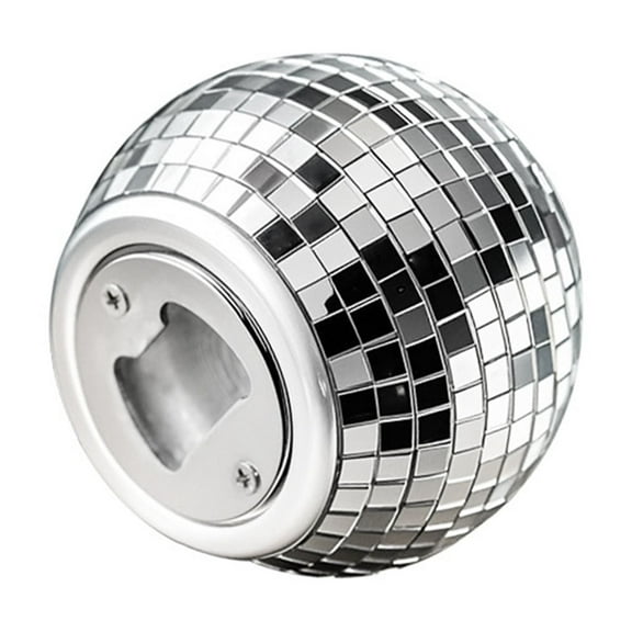 Disco Ball Bottle Opener Bachelorette Party Decorations Can and Bottle Opener for 70s Birthday Wedding Gathering Retro Party Champagne Cocktail Drinkware Accessories