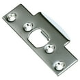thumbnail image 5 of Security Latch Strike, 1-1/8 in. x 4-1/4 in., Stamped Steel Construction, Chrome-Plated Finish, 5 of 7