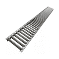 thumbnail image 1 of Rejilla acero galvanizado para canal Hexaline 1 metro, 1 of 1