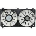 thumbnail image 2 of For 06-12 IS-250 Dual Radiator & AC Condenser Cooling Fan Motor Assembly, 2 of 3