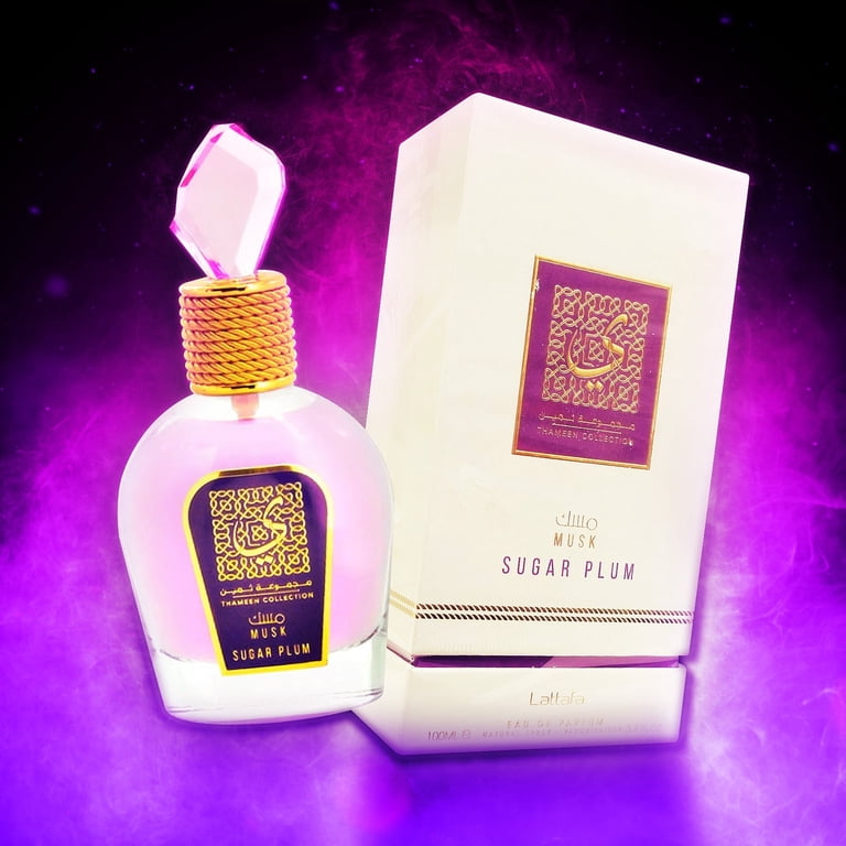 Lattafa Unisex Musk Sugar Plum EDP Spray 3.4 oz Fragrances